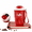 Red, variant on Lethargic Coffee Vacuum Flask, Digital Display or Standard Style, 316 Stainless Steel Insulated Travel Mug, 5.9 x 3.54 in, Leak Resistant Beverage Bottle