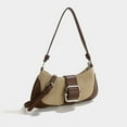 thumbnail image 3 of Bolso de mano de moda para mujeres Methold marrón claro, 3 of 6