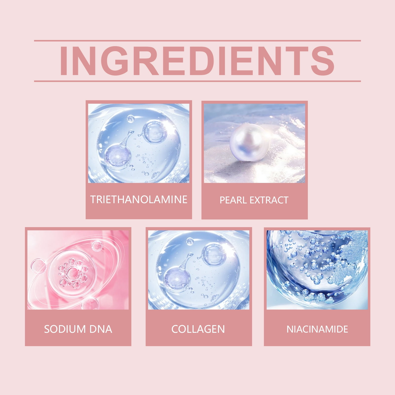 Blue Shell 3pc Moisturizing Collagen Capsule Cream Hydrating and Resurfacing Locks in Moisture Firming Facial Treatment Capsule Cream