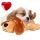 thumbnail image 1 of Peluche con forma de corazón de cachorro (marrón oscuro), 1 of 4
