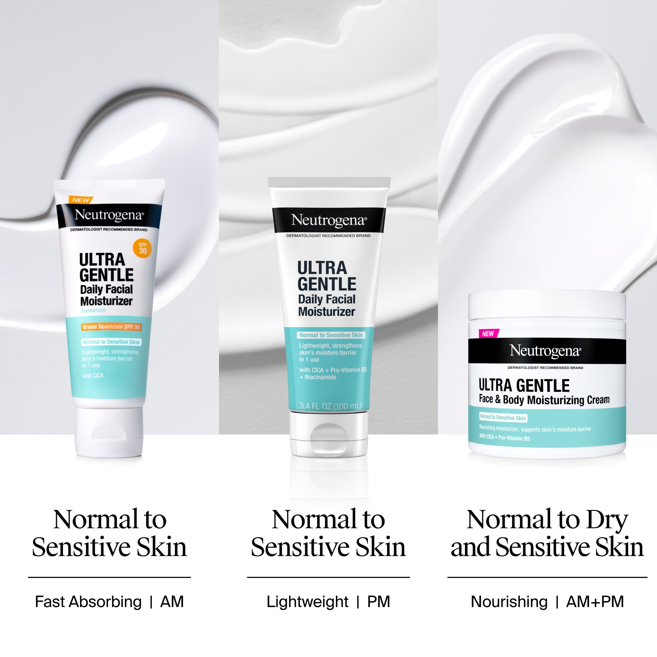 Crema humectante diaria ultra suave para cara y cuerpo de Neutrogena, 11 oz 7
