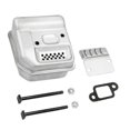 thumbnail image 1 of 1 130 140 0600 Exhaust Muffler Kit For Steele Ms170 Ms180 Chain Saw, 1 of 2