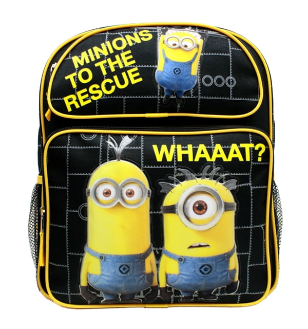 Childrens Official Despicable Me Minions Character Junior School Backpack Boys 