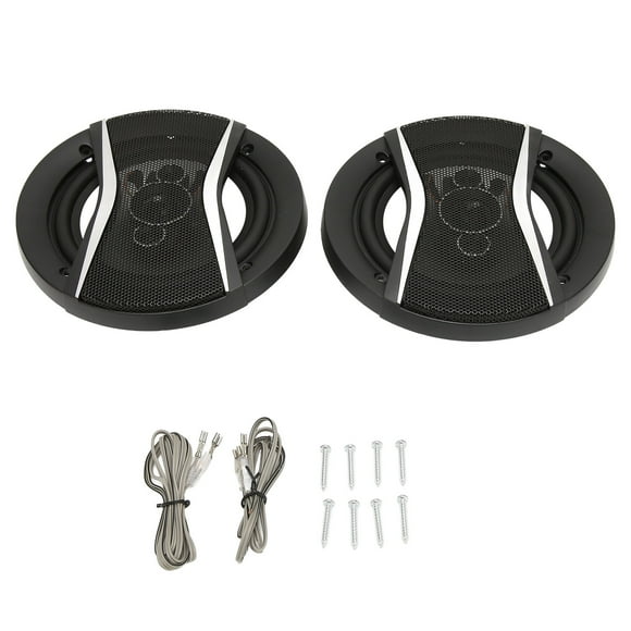 Altavoces Para Coche, Altavoz Coaxial Para Coche Con Sonido Claro De 6 Pulgadas, Estéreo Omnidireccional De 650 W, Disipación De Calor, 35 Hz-22000 Hz Para Sistemas De