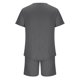thumbnail image 4 of Conjunto de Pantalones de Dos Piezas de Color Sólido Casual de Manga Corta de los Hombres Camiseta Y Pantalones de Playa con Bolsillos Verano, 4 of 5