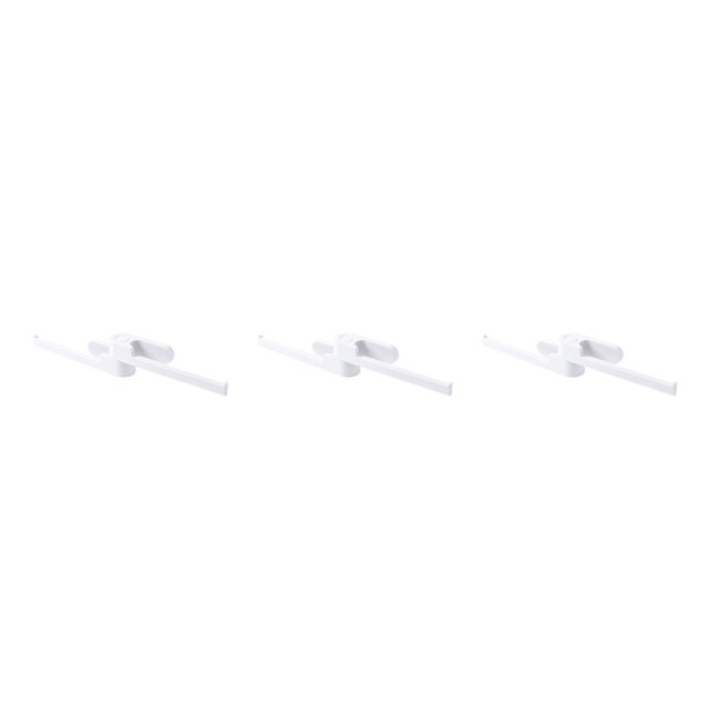 Billuyoard Estante para colgar, plegable, autoadhesivo, impermeable, organizador de secado de ropa, blanco Type1 NO1