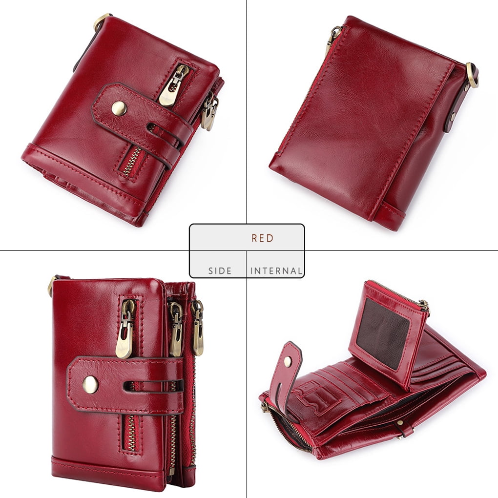 ziyahi Men Wallet Coin Purse Holder Hasp Vintage Card Pocket Small