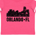 thumbnail image 4 of Inktastic Orlando Skyline with Grunge Boys or Girls Toddler T-Shirt, 4 of 5