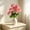 Pink, variant on Ke1Clo Artificial Chrysanthemum Flowers, 10 Head Lifelike Plastic Floral Stems, 17.32 Inch Fake Bouquet for Living Room Arrangements Home Party, Red