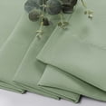 thumbnail image 7 of OVZME 63 Inch Light Green Blackout Curtains for Bedroom, Thermal Rod Pocket Drapes for Living Room, Room Darkening Window Panels 40x63, Set of 2, Light Green, 7 of 7