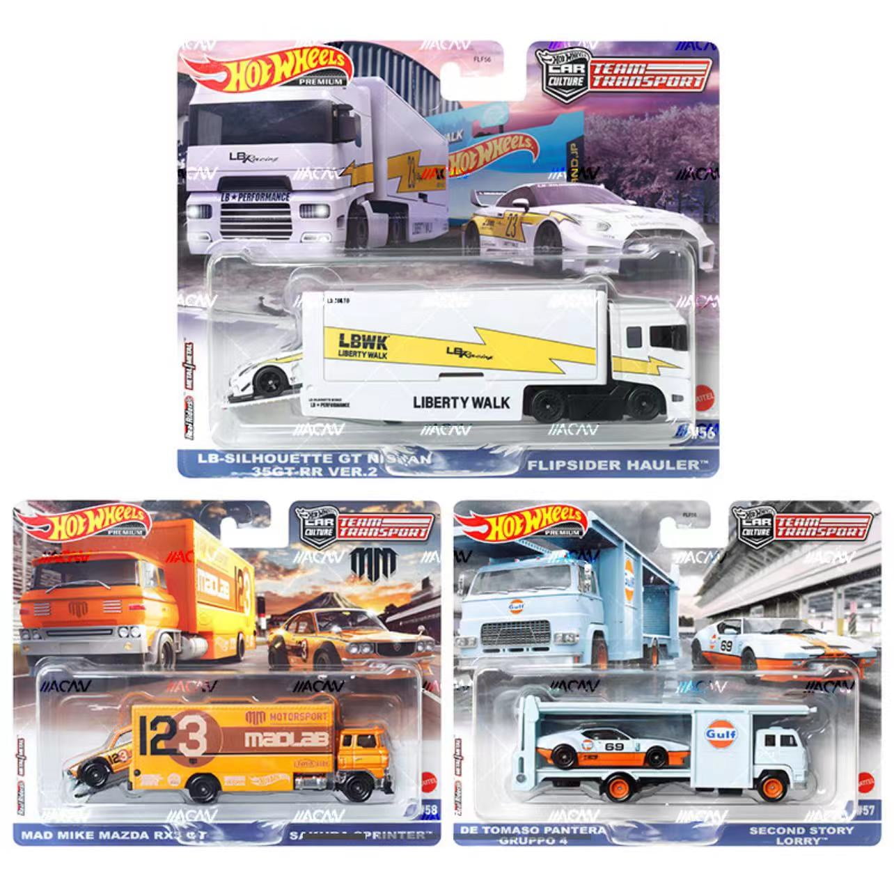 ミニカー R065 Hot Wheels PREMIUM TEAM TRANSPORT Original Hot