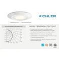 thumbnail image 2 of Kichler 43855Whled30t Horizon 6" Led Downlight - White, 2 of 3