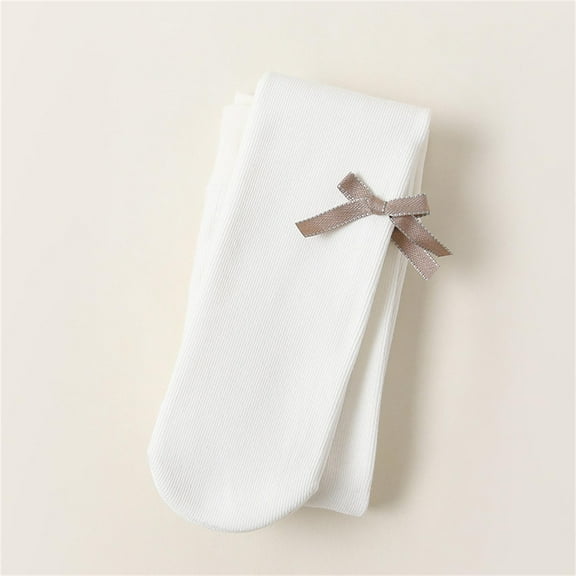 Kids Tighrs Girls Leggings Solid Color Knited Tights Pants Girls Leggings with Feet Girls Winter Leggings for Teen Girls 3-5 Years