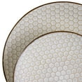 thumbnail image 6 of Elama Honey Ivory 16 Piece Stoneware Dinnerware Set in Ivory, 6 of 8