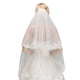 thumbnail image 2 of Sonducket Boda novia velo Prop mujeres tocado elegante negro blanco Color nupcial encaje velos vestido adorno ropa accesorio Accesorio para el cabello blanco Sonducket AP006282-01, 2 of 5