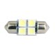 thumbnail image 1 of Cúpula interior brillante para automóvil 5050 / 3528 SMD LED Luz de a 31/36/39/42 mm Zulema Bombilla LED para coche, 1 of 4
