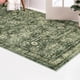 thumbnail image 5 of Alfombra Morebes Vintage 91x152 cm, lavable, antideslizante, verde grisáceo, 5 of 7