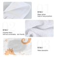 thumbnail image 2 of Yayeee Kitchen Hanging Hand Towels Set of 2 with Loop Bathroom Absorbent Tie Towel, White Seahorse, 2 of 7
