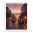 thumbnail image 5 of Paint by Numbers Kit for Adults, Sunset City Street Trams Paint by Numbers, Easy Paint by Numbers Kit for Adults Beginner, DIY Adult Paint by Number Kits on Canvas, 12x16in Home Decor, 5 of 7
