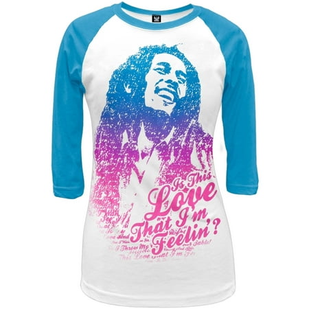 Bob Marley - Is This Love Juniors Raglan
