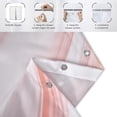 thumbnail image 6 of Pink Marble Shower Curtain, Peach Pink Modern Abstract Wave Luxury Bathroom Curtain Bathtub Home Decor Waterproof Fabric Machine Washable with 6PCS Hooks,36" Wx72 L, 6 of 6