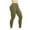 Army Green, variant on Women's Yoga Wide Waistband Pants - Elastic High Waist, Multiple Pockets, Nylon-Spandex Blend, Active Bottoms for Sports/Casual