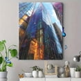 thumbnail image 4 of Urban Cityscape Canvas Print，Building Wall Art for Living Room Bedroom Office Home Decor, 4 of 8