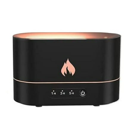 

Sukalun Flame Humidifiers for Bedroom | 3D Flame Effect Portable Humidifiers for Bedroom | Ultra-Silent Cool Mist Humidifier with Auto-Off Protection for Home Office Yoga