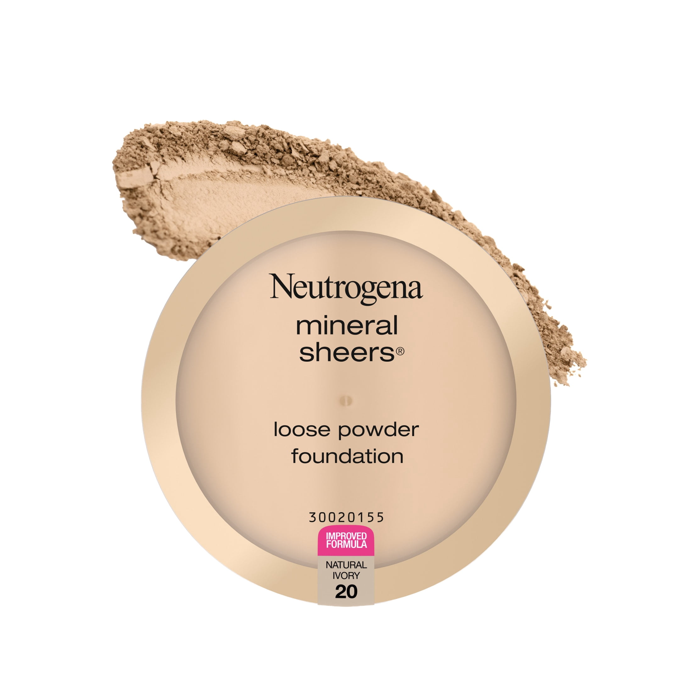 (3 pack) Neutrogena Mineral Sheers Powder Foundation, Natural Ivory .19 oz