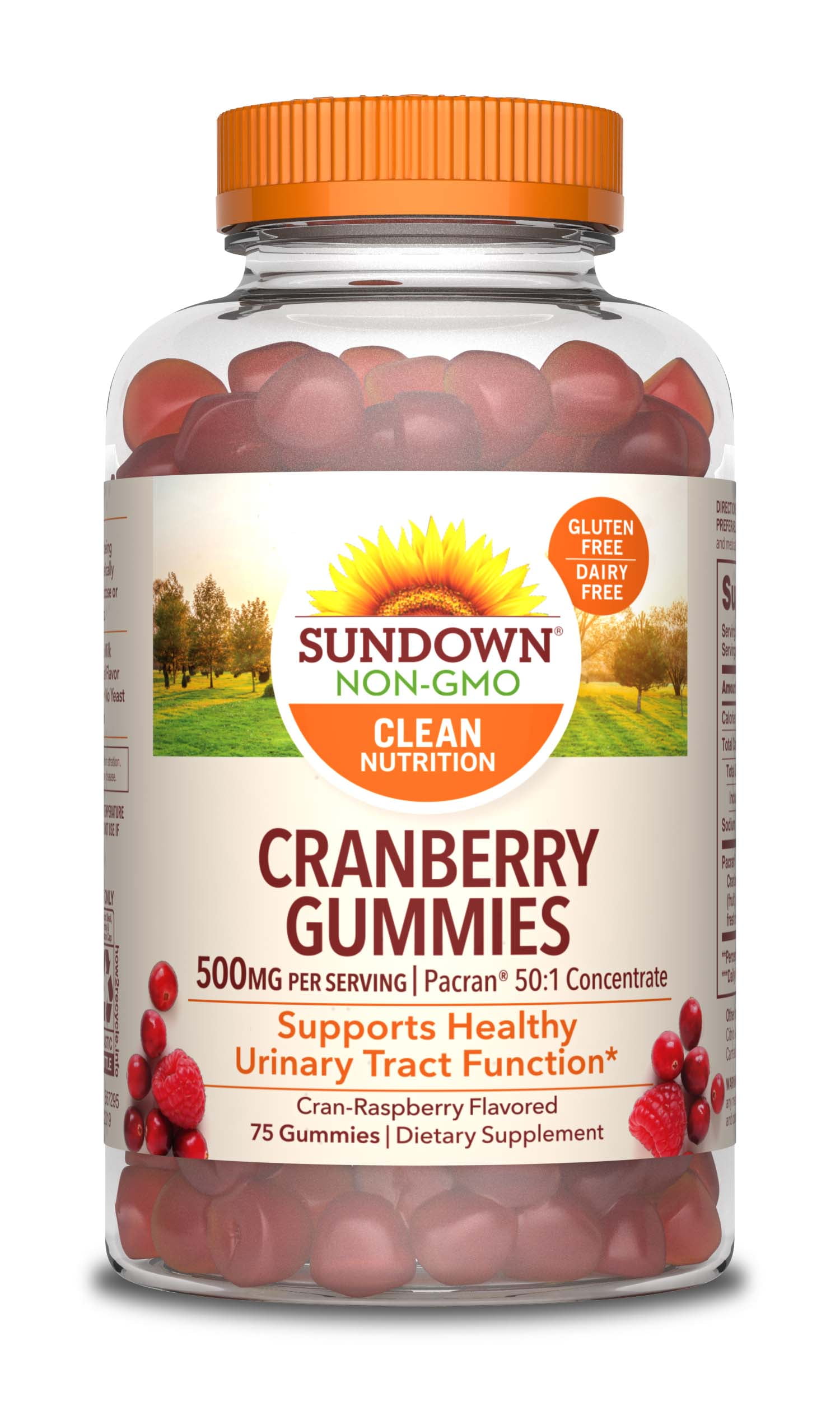 Sundown Naturals® Cranberry 500 mg, 75 Gummies