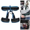 thumbnail image 4 of Arnés de seguridad de de árbol de rappeling asiento sentado Sunnimix arnés de escalada en roca, 4 of 8