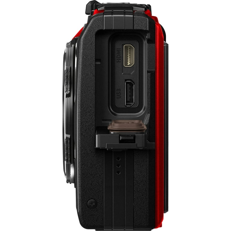 Olympus Tough TG-5 Compact Camera - Red - Walmart.com