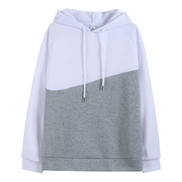 Babysbule Mens Winter Coats Clearance Men's Casual Sports Color Matching Stitching Fleece Jacket