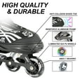 thumbnail image 3 of Cunmucu Adjustable Roller Blades Skates for Girls Boys Kids with All, 3 of 7