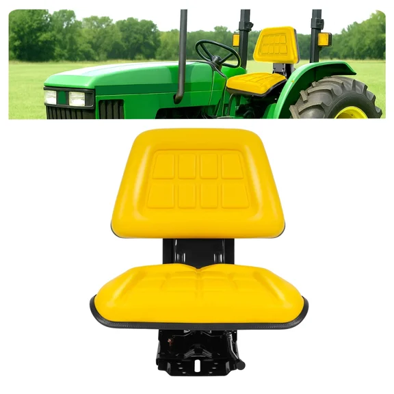 Kojem Yellow Tractor Suspension Seat for John Deere 5200 5210 5300 5310 5510 & MORE Electrophoresis