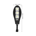 thumbnail image 2 of OUNONA Solar Floodlight Black Metal Terrace 1Set, 2 of 8