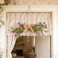 thumbnail image 5 of Wooowa Jute Rope Bow & Bell Hanging Ornament Artificial Wall Decor for Doorway and Fireplace Mantel, 5 of 7