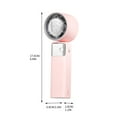thumbnail image 3 of Boovnll Fan, Handheld Fan Portable Usb Small Fan 4000Mah Charging Model Long Mini Electric Fan, Portable Fan, Desk Fan, Fans, 3 of 6