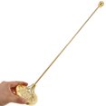 thumbnail image 4 of Desktop Flag Holder With Base Stand Ball Topper Ornament Indoor Flag Pole Kit Table Flag Pole And Base Metal Small Table Flag Stand, 4 of 8
