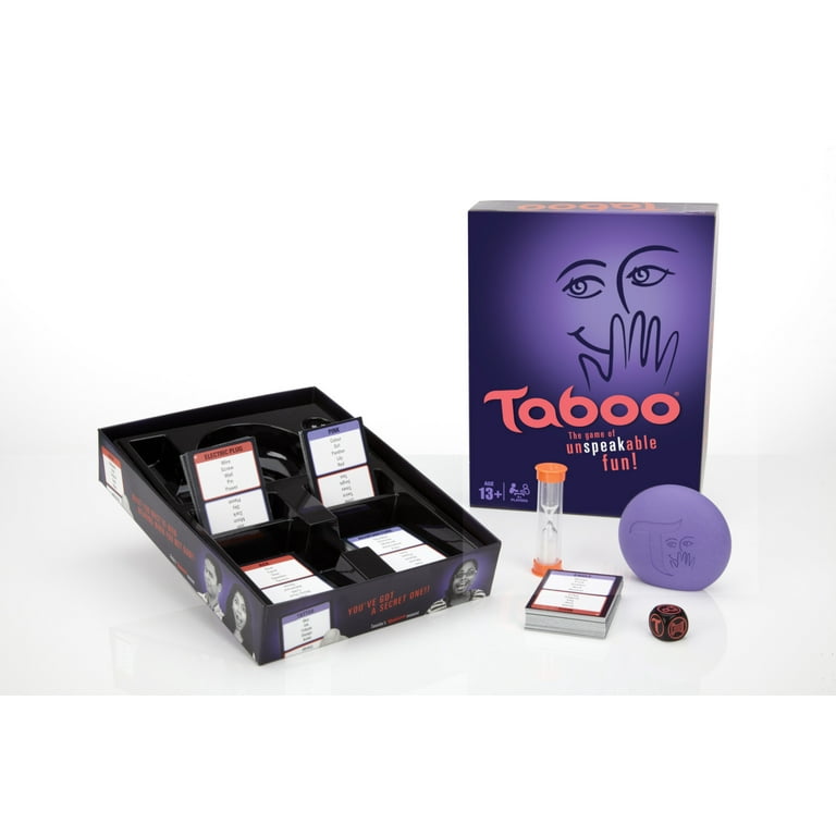 Taboo Board Game Cards