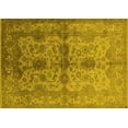 thumbnail image 1 of Ahgly Company Indoor Rectangle Oriental Yellow Industrial Area Rugs, 4' x 6', 1 of 4