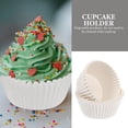 thumbnail image 4 of Paper Cups 100 Pcs Cupcake Liners Oil Set Lining Muffin White, 4 of 6