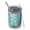 Blue Daisy Flower-3, variant on 12oz Tumblers Blue Daisy Flower Pattern Vacuum Insulated Stainless Steel Travel Tumbler Cups Mug with Lid and Straw for Beer,Coffee,Beverages with Cleaning Brush for Cold & Hot Drinks