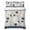Dark Blue, variant on Twin XL Quilt Set 68''x98'', Summer Sunflowers Lightweight Bedspread Coverlet Set with 2 Pillow Shams, Farmhouse Cartoon Botanical Flowers Breathable All Season Quilt Bedding for Dorm/Guest Room