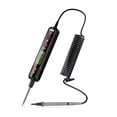 thumbnail image 1 of QualitChoice Voltage Detector Lightweight Backlit Screen Tester Pen Flashlight Metal Probe Data Hold Digital Indicator Car Automobile Black 1 Black 2, 1 of 6
