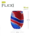 thumbnail image 3 of True Flexi Aerating Silicone Cups, Outdoor Party, 16 oz Set of 2 Multicolor, 3 of 6