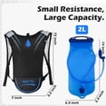 thumbnail image 4 of Mochila de hidratación TNYSPORT, paquete de 2 con bolsa de hidratación de 2 litros, 4 of 8