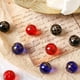 thumbnail image 3 of 15 Uds. De cuentas redondas de cristal de 12mm, piedras preciosas sueltas, cuentas lisas DIY para pulsera, collar, pendientes, fabricación de joyas Adepaton BST3016098, 3 of 6