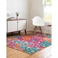 thumbnail image 3 of Rugs.com Azalea Collection Rug – 2' x 3' Multi Medium Rug Perfect For Entryways, Kitchens, Breakfast Nooks, Accent Pieces, 3 of 8