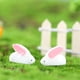thumbnail image 5 of Miniaturas Conejo Inteprter Micro Estatuilla Adornos Decoración, 5 of 6